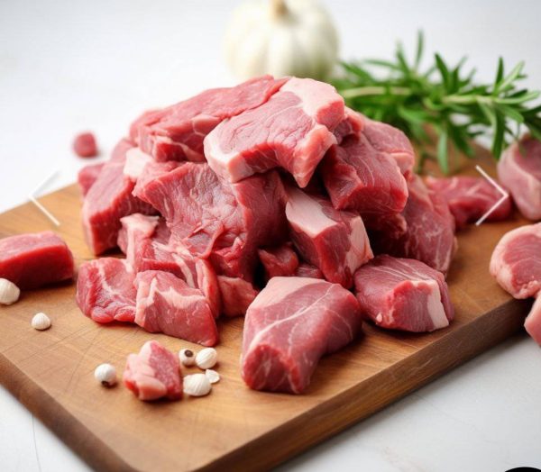 100% Zabiha Halal Boneless Top round Beef Pieces